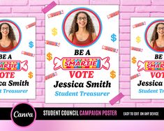 Homecoming Campaign Snack Ideas, Student Council Campaign Posters, Student Council Campaign, Homecoming Posters, High School Homecoming, Prom King, Campaign Ideas, Homecoming Queen, Pink Palace