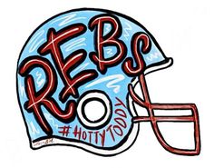 a drawing of a football helmet with the word robps on it