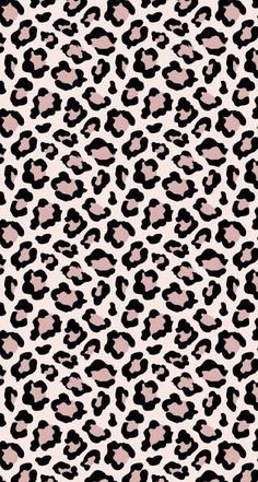 an animal print pattern in pink and black