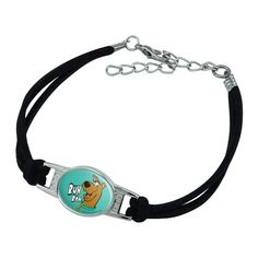 PRICES MAY VARY. This charming, dainty bracelet is the perfect accessory to wear with anything from t-shirts to your favorite Friday night outfit. The design shown is resin-topped for durability. Made of colored suede/leather and plated metal. Approximately 9" in length. OFFICIALLY LICENSED: Scooby-Doo products sold by Graphics and More high quality and officially licensed by Warner Bros. Proudly printed in the USA. SCOOBY-DOO and all related characters and elements & Hanna-Barbera. (s19) A Grap Scooby Doo Ruh Roh, Friday Night Outfit, Great Dane Names, Bracelet Shop, Metal Bracelet, Dainty Bracelet, Hanna Barbera, Dainty Bracelets, Metal Bracelets