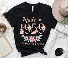 a t - shirt that says made in 1950 years loved