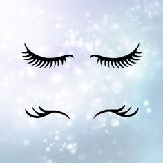 an image of eyes with long eyelashes