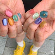 #Nailinspiration Minimal Nails Art, Hello Nails, Fantasy Nails, Minimal Nails, Nails Only, Soft Nails, Gem Nails, Funky Nails, Gorgeous Nails