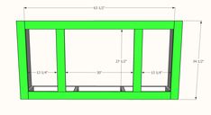 the measurements for an outdoor storage shed