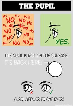 the instructions for how to draw an anime character's eyes and nose with different expressions