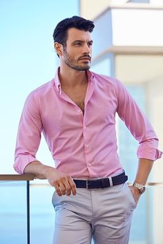 Summer Business Casual Outfits, Mens Smart Casual Outfits, Shirt Casual Style, Mens Casual Dress Outfits, Fashion Suits For Men