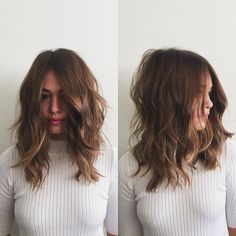 Womens Haircuts Medium, Textured Haircut, Lob Haircut, Round Face Haircuts, Shag Haircut, Trending Haircuts, Haircuts For Women, New Haircuts