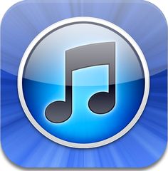 an app icon with music notes on it