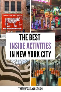 the best inside activities in new york city