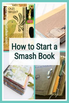 how to start a smash book