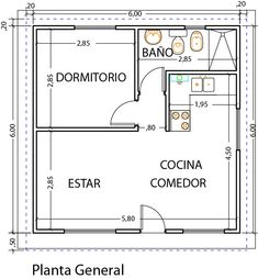 the floor plan for a small apartment