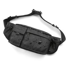 Waterproof Crossbody Bag Waist Packs Male Shape: Baguette Handbags Type: Chest Bags Main Material: Oxford Closure Type: zipper Hardness: SOFT Exterior: Open Pocket Style: Casual Model Number: 0640 Lining Material: Polyester Occasion: Versatile Gender: Unisex Pattern Type: Solid Number of Handles/Straps: Single Interior: Cell Phone Pocket Interior: Interior Compartment Decoration: None Item Type: Handbags Item: Crossbody Bag Size S: 36*5*12 cm 14.17*1.97*4.72 inch Size L: 40*6*16 cm 15.75*2.36*6. Men's Affordable Travel Belt Bag, Luxury Versatile Men's Bag, Cheap Men's Travel Belt Bag, Luxury Black Baguette Bag With Single Compartment, Exercise Waist, Traveling Fashion, Men Shoulder Bag, Student Style, Mens Satchel