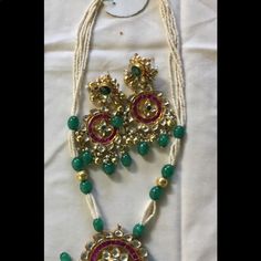 Gold Plated Indian Jadater Set Womens Jewelry Necklace, Gold Plate, Jewelry Necklaces, Plating, Fast Delivery, Womens Sizes, Necklaces, Women Jewelry, Gold