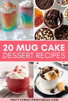 easy microwave mug cake Vanilla Lava Cake, Microwave Mug