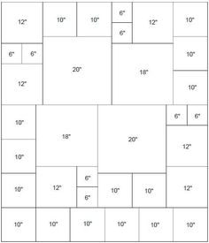 the floor plan for an apartment building with measurements and numbers on it, including two floors