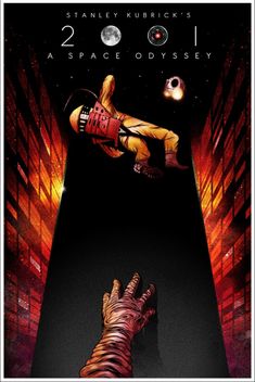 a movie poster for the upcoming film, space odyssey with an image of a