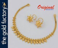 10gms Gold Necklace Designs, Gold Factory, Neck Pieces Jewelry, Pure Gold Jewellery, Fancy Jewelry Necklace, Gold Necklace Indian, Bridal Jewelry Vintage, Gold Jewelry Simple Necklace, Beautiful Gold Necklaces