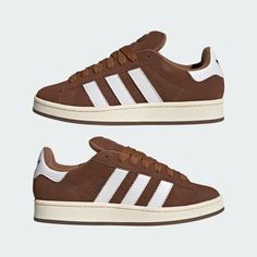 adidas Campus 00s Shoes - Brown | Unisex Lifestyle | adidas US Adidas Gazelle Outfit, Campus 00s Shoes, 00s Shoes, Adidas Campus Shoes, Men Vs Women, Adidas Campus 00s, Shoes Outfit Fashion, Mens Trendy Outfits, Adidas Campus