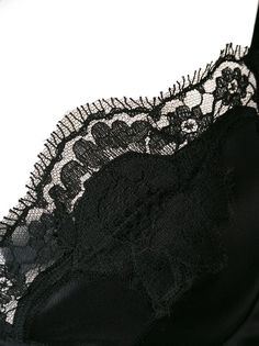 Dolce & Gabbana lace-detail Triangle Bra - Farfetch Lace Trim Evening Bra, Elegant Evening Bra With Lace Trim, Elegant Party Bra With Spaghetti Straps, Evening Lace Bra With Delicate Details, Elegant Triangle Top Bra With Delicate Lace, Evening Lace Bra With Lace Closure, Elegant Triangle Top Bra With Lace Trim, Elegant Satin Bra, Elegant Low-cut Bra With Lace Trim