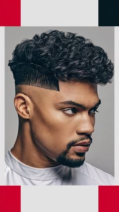 Find edgy curly hairstyles for men with a fade. Great for a bold and striking appearance! Save this pin for curly hair styles with fade!
#CurlyHair #MenHairstyles #EdgyFade Edgy Curly Hairstyles