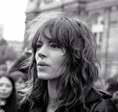 Freja Beha, Freja Beha Erichsen, Curly Hair With Bangs, Hair Envy, Hair Today, Great Hair, Hair Dos