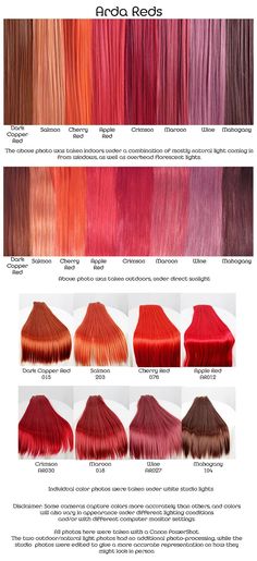 Read Hair Color Red, Red Pink Hair Color, Pink Copper Hair, Apple Red Hair, Crimson Hair Color, Pink Red Hair, Crimson Red Hair, Red Pink Hair, School Function