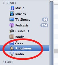 the ringtones radio app is running on itunes and macosk, but it's not working