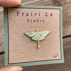 Green Moth, Moth Jewelry, Pin Light, Green Wings, Cute Moth, Burlington Vt, Enamel Pin Collection, Pin Cute, Pin Enamel