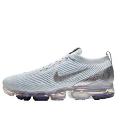 Nike Air VaporMax Flyknit 3 'Reflective Silver' AJ6900-101 (SNKR) Nike Air Vapormax Flyknit 3, Vapour Max Nike, Air Jordans Women, Nike Sacai, Low Air Jordan 1, Nike Air Vapormax Flyknit, Vapormax Flyknit, Womens Air Jordans, Jordans Women