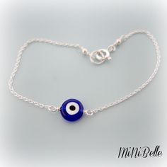 as seen on many this evil eye bracelet I've heard is supposed to bring good luck.... details: Sterling Silver .925 glass evil eye measures 8mm Dainty Chain measures 1mm please select your desired length from top right drop down menu thanks for looking :0) Mens Evil Eye Bracelet, Evil Eye Bracelet For Men, Evil Eye Jewelry Bracelet, Evil Eye Bracelet Silver, Emo Jewelry, Evil Eye Hand, Rose Quartz Bracelet Beads, Silver Bracelets For Women, Gold Jewelry Stores