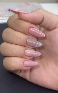 Latest Nail Designs, Baby Pink Nails, Almond Nail, Expecting Parents, Jelly Nails, Mixed Feelings, Birthday Nails, Stiletto Nails, Ultrasound