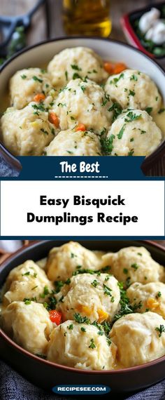 Looking for a simple addition to your meals? Try this Easy Bisquick Dumplings Recipe. In just a few steps, you'll have delightful dumplings that enhance any hearty dish.