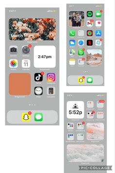 the iphone's home screen is shown with different icons and numbers on it, as well as an app icon