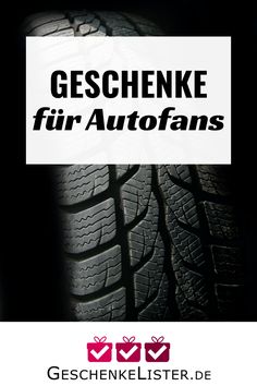 an advertisement with the words geschenke fur autoflans