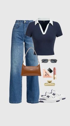 A perfect look for the evening 🫐🦢🧸⭐️ #oldmoneyfashion #oldmoneystyle #oldmoneyaesthetic #oldmoneyoutfits University Outfit Ideas Casual, University Outfit Ideas, Outfit Ideas For School Casual, Outfit Ideas For School, Outfit Ideas Casual, Neat Casual Outfits, Mode Tips, University Outfit, 2024 Fashion Trends