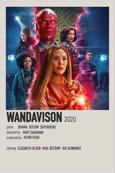 the poster for the upcoming film, vandavison starring actors from different eras