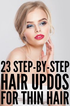 Updo Casual, Prom Wig, Fine Hair Updo, Prom Wigs, Long Fine Hair, Bleaching Your Hair, Hair To One Side, Easy Hair Updos, Up Dos For Medium Hair