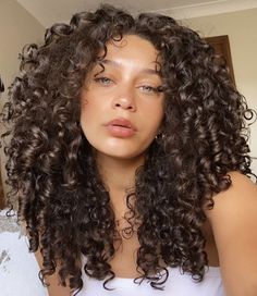 Hairstyles For 3b Curly Hair, Jayme Jo, 3b Curly Hair, Layered Curly Haircuts, Long Natural Curly Hair, 3b Hair, Natural Curly Hair Cuts, Curly Hair Care Routine, Layered Curly Hair