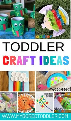 toddler craft ideas including paper plates and cups