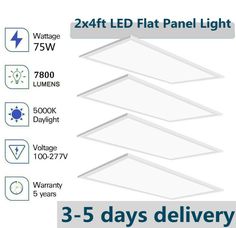 the three different types of leds are shown in this graphic above which is what they look like