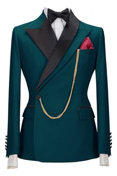 Prom Suits For Men, Suits Men Business, Blue Two Piece, Dress Suits For Men, Green Suit, Prom Suits, Slim Fit Suits, Fashion Suits For Men