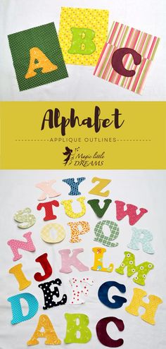 Capital letter applique outline for 26 English alphabet letters Letter Outlines, Happy Birthday Garland, Applique Template, Letter Applique, Alphabet Letter Templates, Outline Pattern, Applique Letters, Alphabet Templates, Birthday Garland