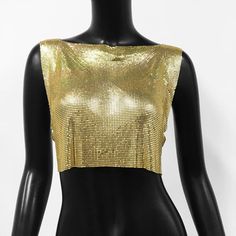 Sexy Metal Sequin Tank Top For Women y2k Summer Beach Backless Crop Top Rave Festival Club Outfits Camisole Sequin Tank Top, Sequin Crop Top, Backless Crop Top, Tank Top For Women, Women Y2k, Y2k Summer, Rave Festival, Sequin Tank, Sequin Tank Tops