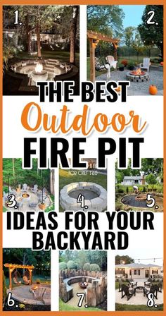 the best outdoor fire pit ideas for your backyard in 4 easy steps - click here