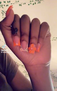 Acrylic Nails And Toes, Colorful Acrylics, Cute Nails Ideas, First Day Of School Fits, Fly Nails, 16 Outfits, Nails Baddie, Gel X Nails, Black Ponytail