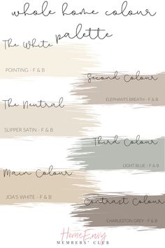 the different shades of paint that you can use to create your own wallpapers