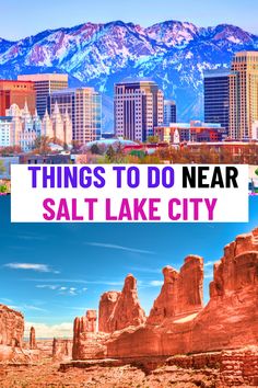 7 Best Day Trips From Salt Lake City, Utah with scenic Drives from Salt Lake City