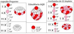 the diagram shows how many balloons are arranged in different shapes and sizes, including one balloon