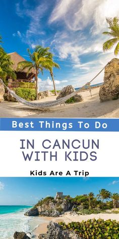 the best things to do in cancun with kids are at this tropical resort