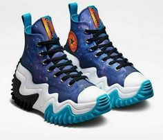 Converse x Space Jam Run Star Motion Hi Unisex Sz: Various / 172488C. Trendy Converse, Boty Converse, Zapatillas All Star, Converse Run Star Motion, Baskets Converse, Space Jam A New Legacy, Women Platform Sneakers, Converse Run, Run Star Hike